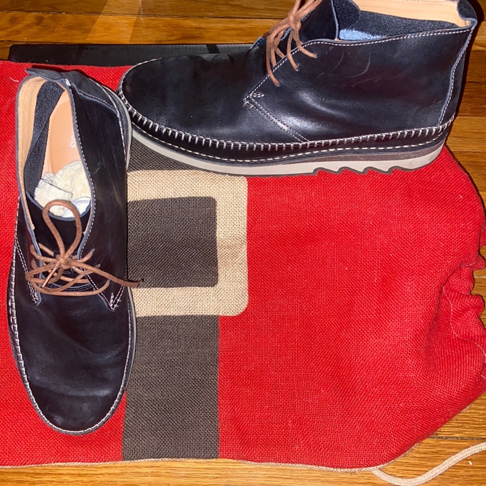 Clarks brown casual boots